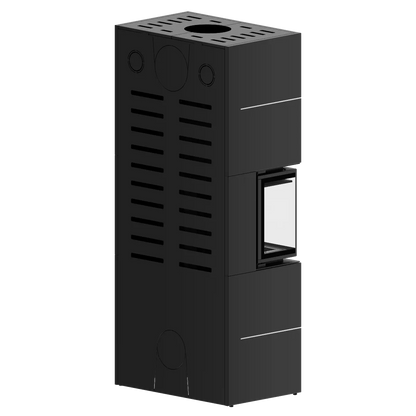 Șemineu pe lemne Hitze ALBERO AL9C.HD BOX/D, 9 kW