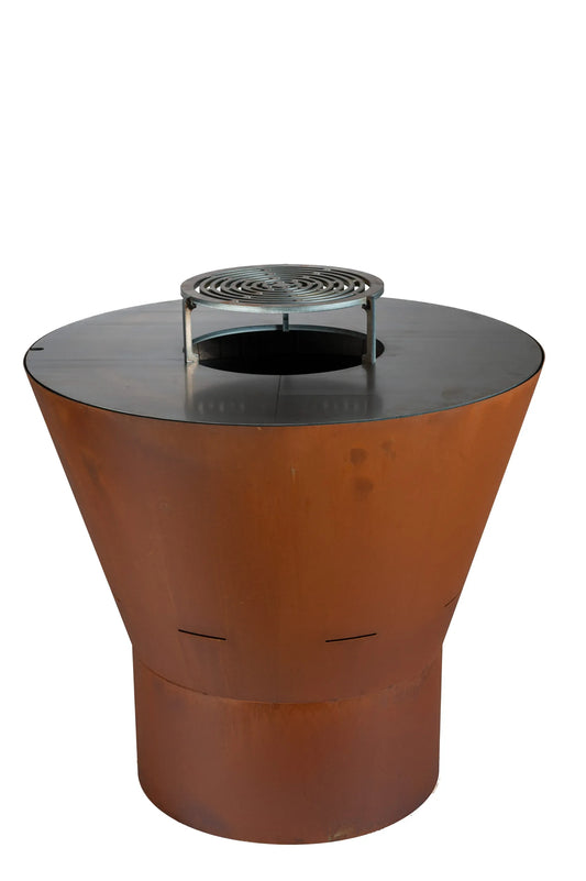 Grătar LaFerroTecnica Barbecue AZALEA diam.60xh.66 Corten