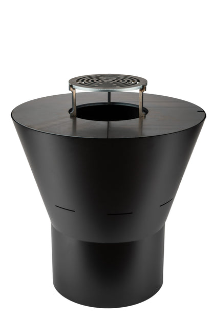 Grătar LaFerroTecnica Barbecue AZALEA diam.60xh.66 Negru