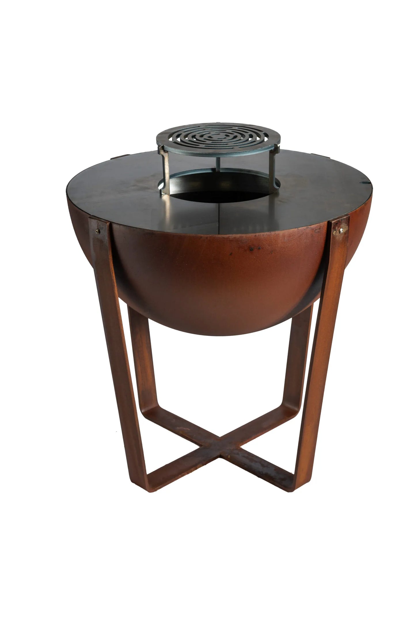 Grătar LaFerroTecnica Barbecue IRIS diam.100xh.80 Corten