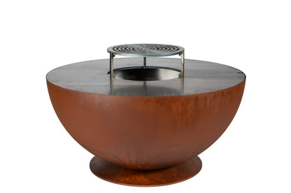 Grătar LaFerroTecnica Barbecue TULIPANO diam.80xh.42 Corten