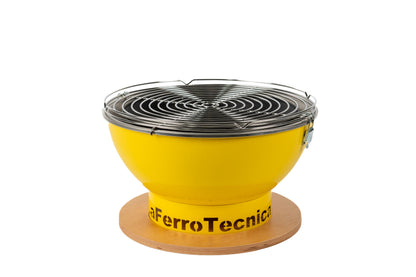Grătar LaFerroTecnica Barbecue SMILE diam.41xh.25 Galben