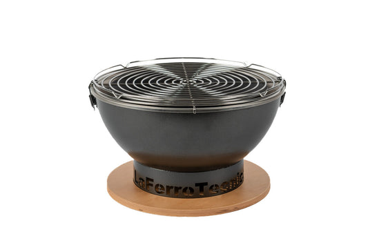 Grătar LaFerroTecnica Barbecue SMILE diam.41xh.25 Gri