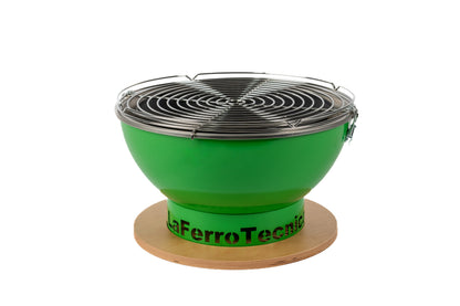 Grătar LaFerroTecnica Barbecue SMILE diam.41xh.25 Verde