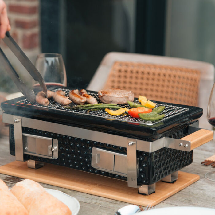 Kamado Braza Grill de masa patrat