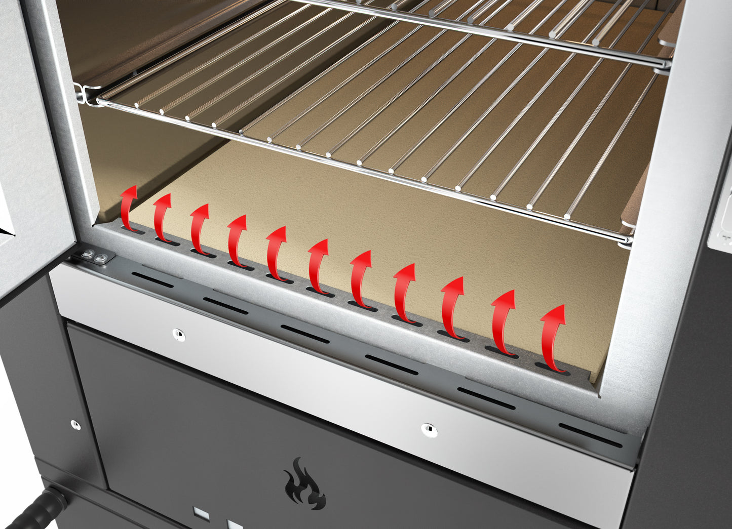 CUPTOR PIZZA PE LEMN People incasso • Fontana Forni