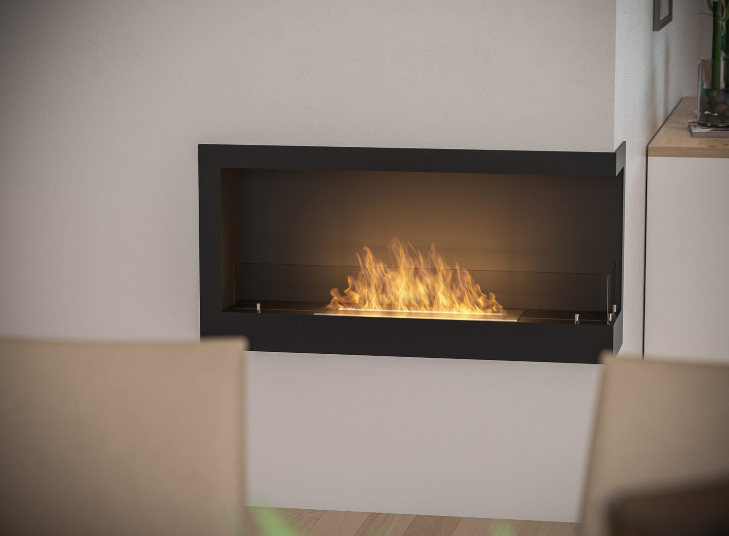 Șemineu cu bioetanol Simplefire Corner 900 R