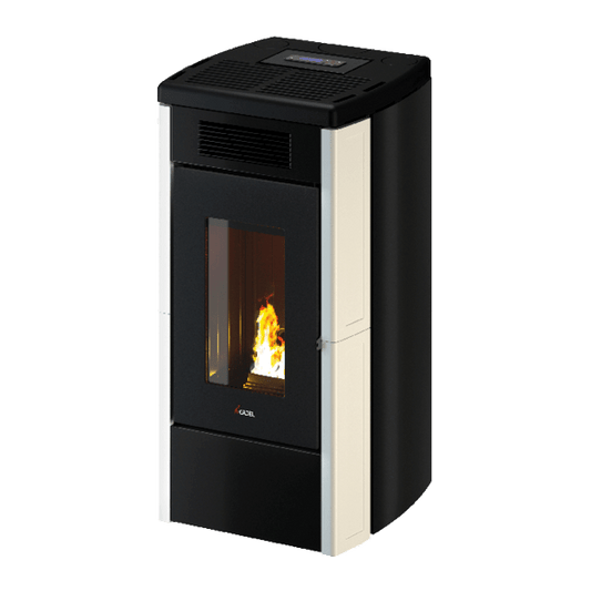 Soba peleti Atena plus 14 (14KW), model canalizabil