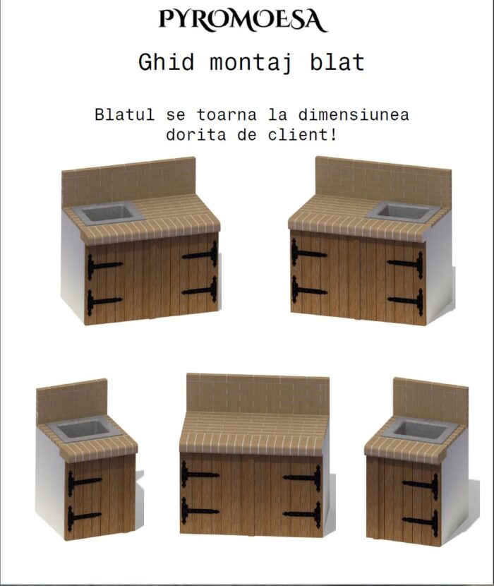 Blat de lucru (pret/m) - Pyromoesa