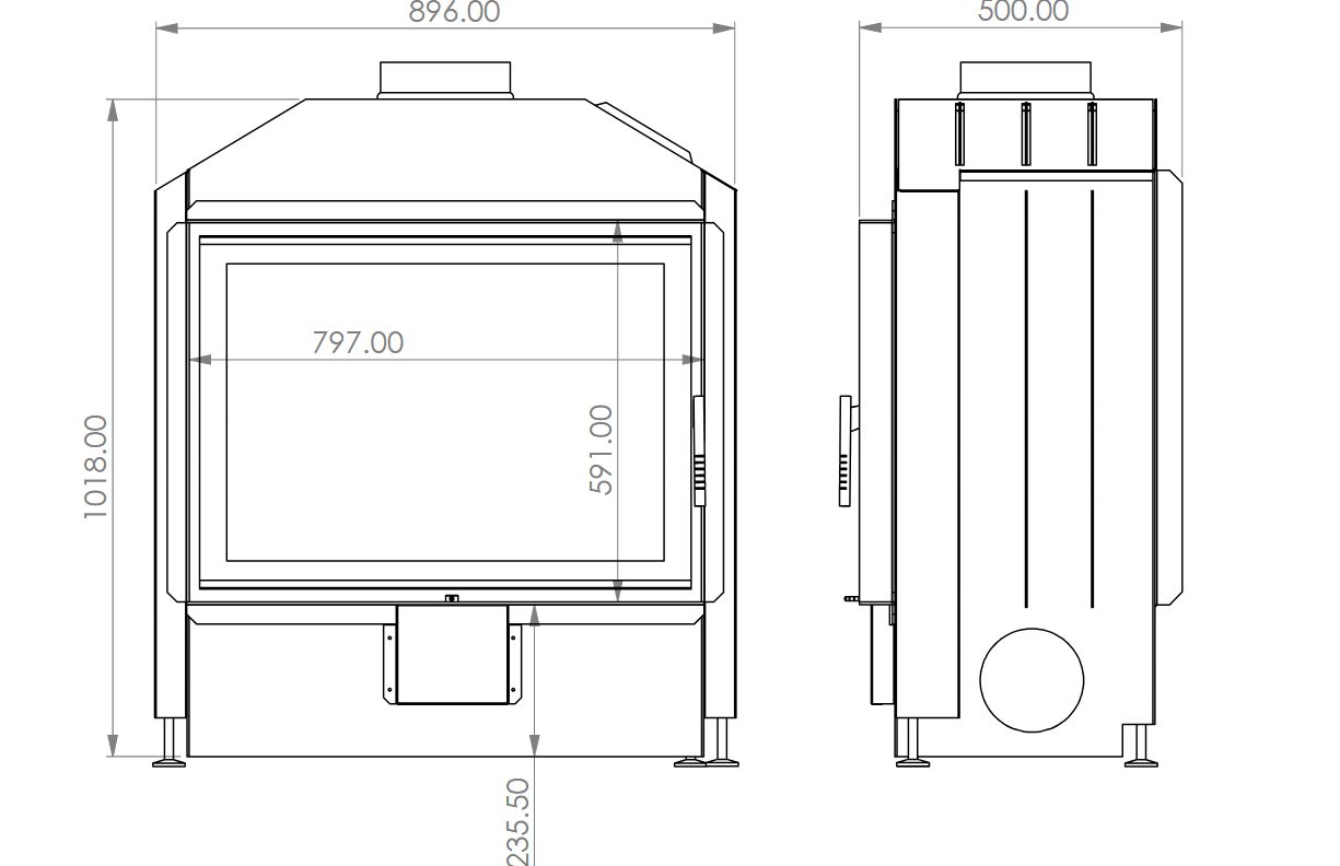 FLAT 80 Open Side –NEW 2025