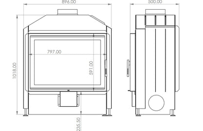 FLAT 80 Open Side –NEW 2025