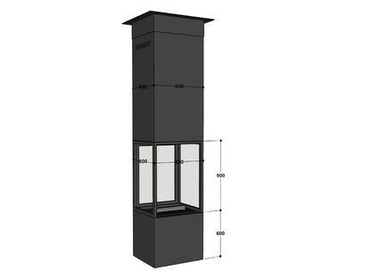Semineu cu bioetanol Tower