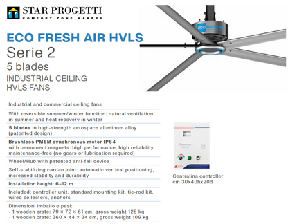 ECO FRESH AIR HVLS Serie 2