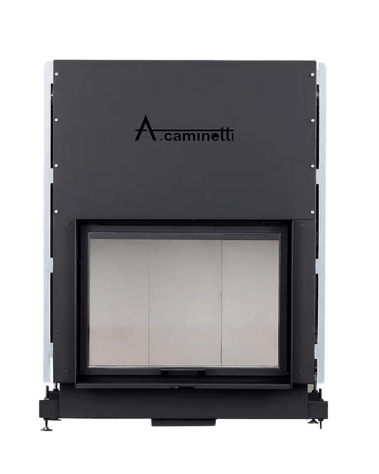 A-caminetti FLAT - Focar Șemineu cu ușă verticală