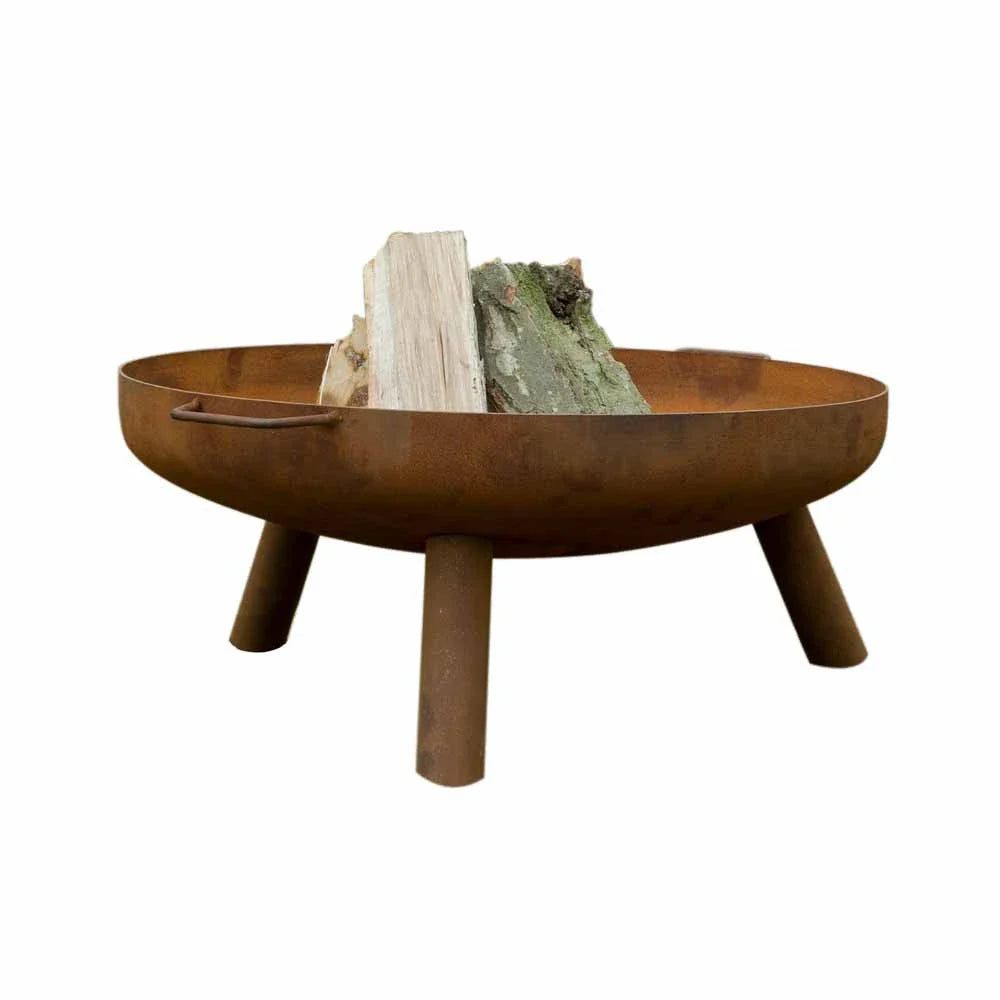 Focar de Exterior Oman din Oțel Corten - Ø60 cm, Design Unic și Durabil