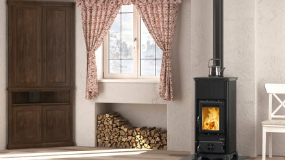 Soba lemn EMILIANA STEEL