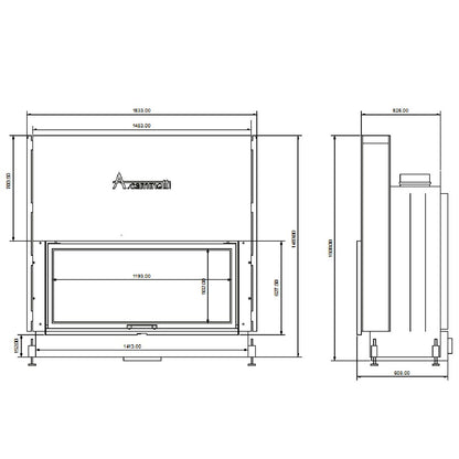 FLAT 120 X 50
