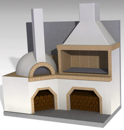 Grătar modular semi-fabricat premium - configuratii - Pyromoesa