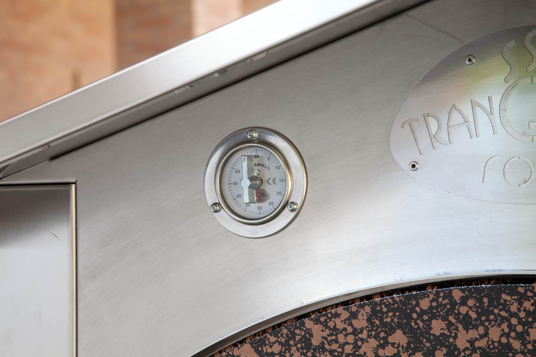 Cuptor pe lemne GIOVE INOX