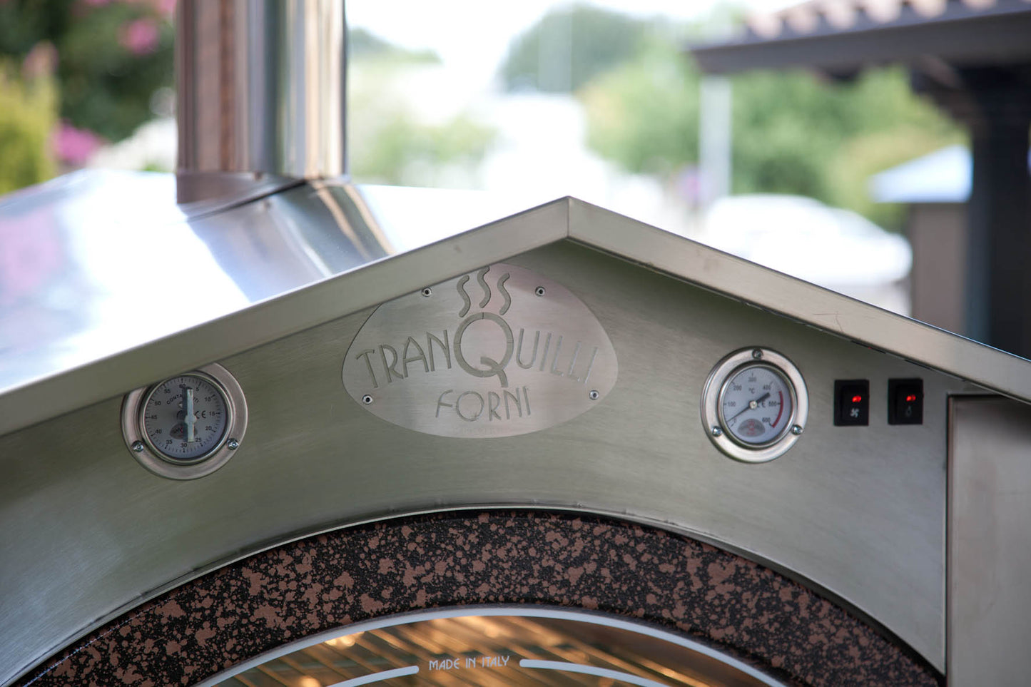 Cuptor pe lemne GIOVE INOX