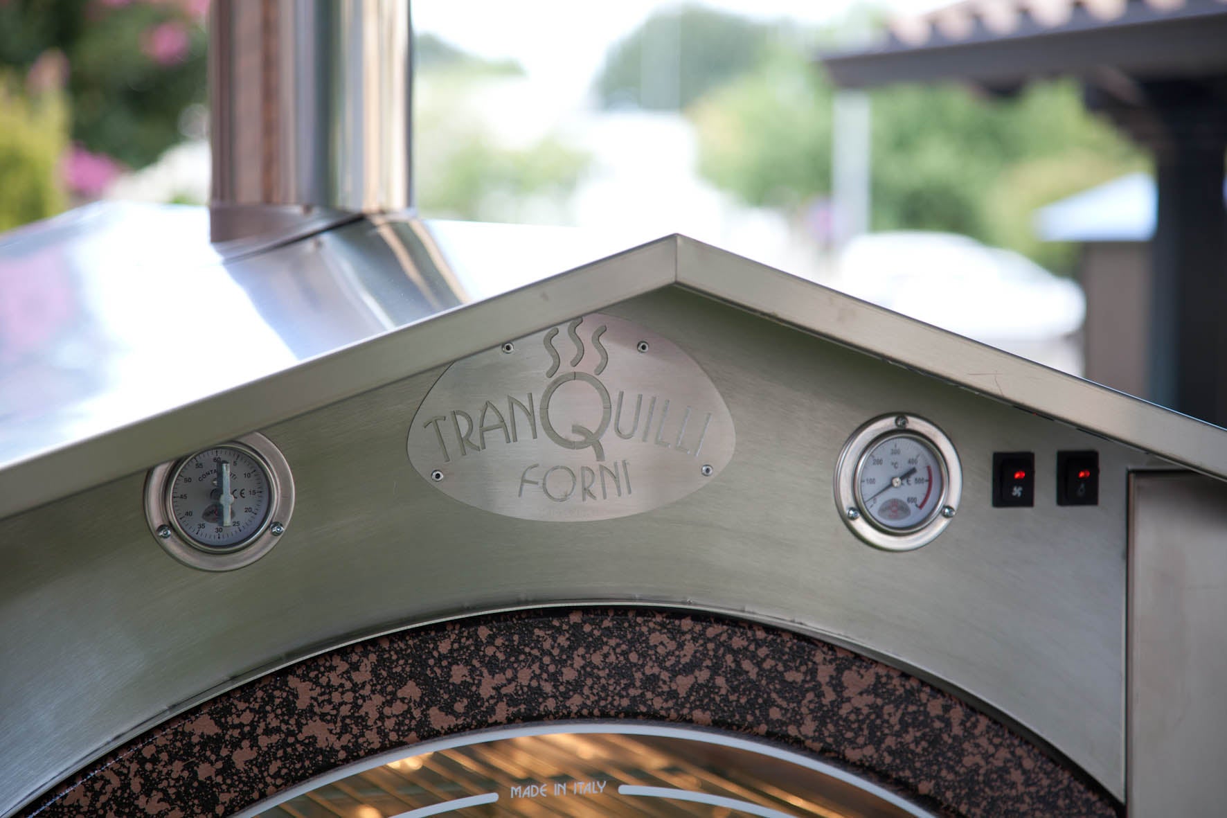 Cuptor pe lemne GIOVE INOX