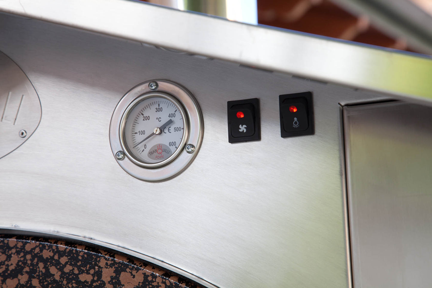 Cuptor pe lemne GIOVE INOX