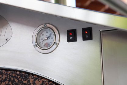 Cuptor pe lemne GIOVE INOX