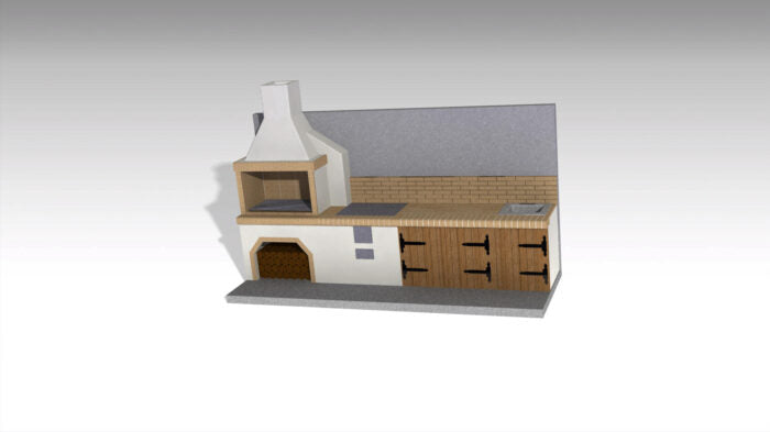 Grătar modular semi-fabricat premium - configuratii - Pyromoesa