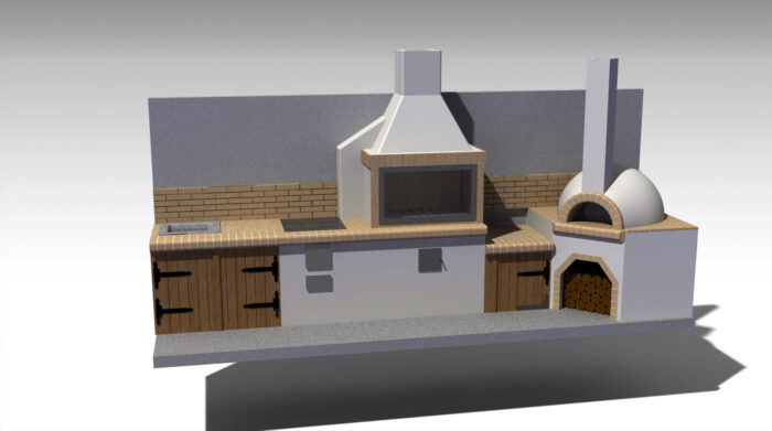 Grătar modular semi-fabricat premium - configuratii - Pyromoesa