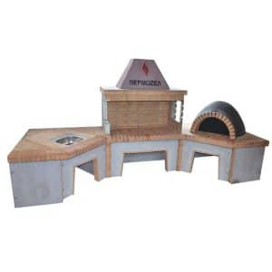 Cuptor Thermozel Pizza PREMIUM Line Mare 100 CM diametru interior