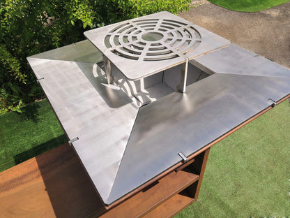 STEAKHOUSE - Grătar din oțel Corten | Vibrok fara baza
