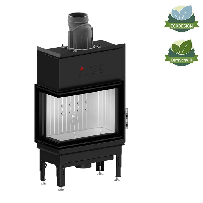Șemineu Hitze HST59X43.L 7,6 kW Sticlă laterală stânga