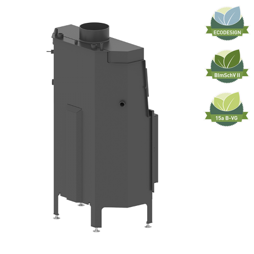 Termoșemineu Hitze Albero Aquasystem ALAQS68x43.S-D 16 kW