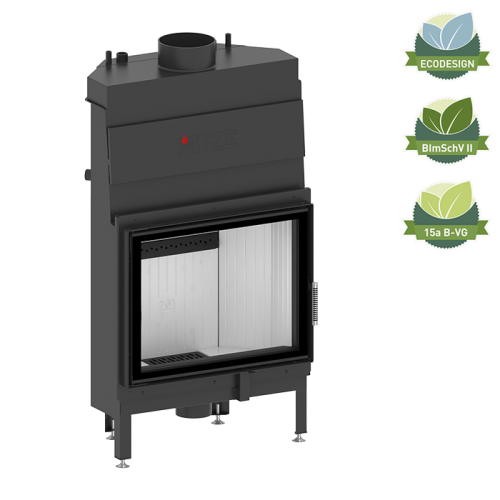 Termoșemineu Hitze Albero Aquasystem ALAQS68x53.S-D 19 kW