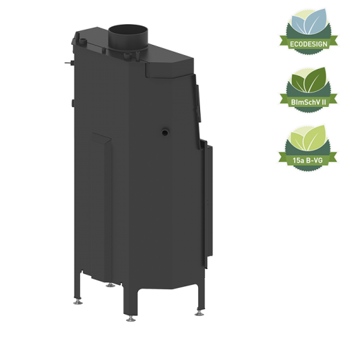 Termoșemineu Hitze Albero Aquasystem ALAQS68x53.S-D 19 kW