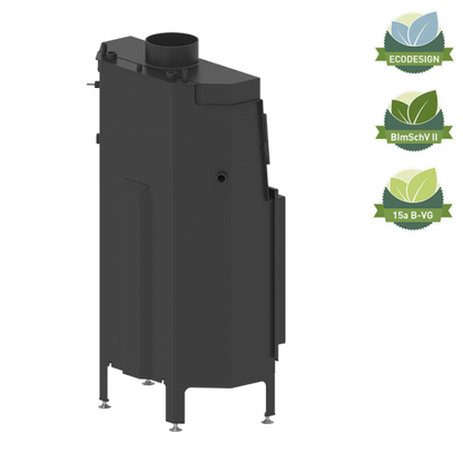 Termoșemineu Hitze Albero Aquasystem ALAQS68x53.S-D 19 kW