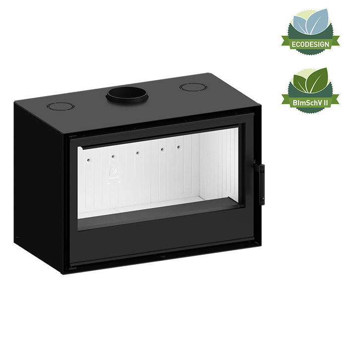 Șemineu Hitze CUBO 800 - 80x54, 8kW