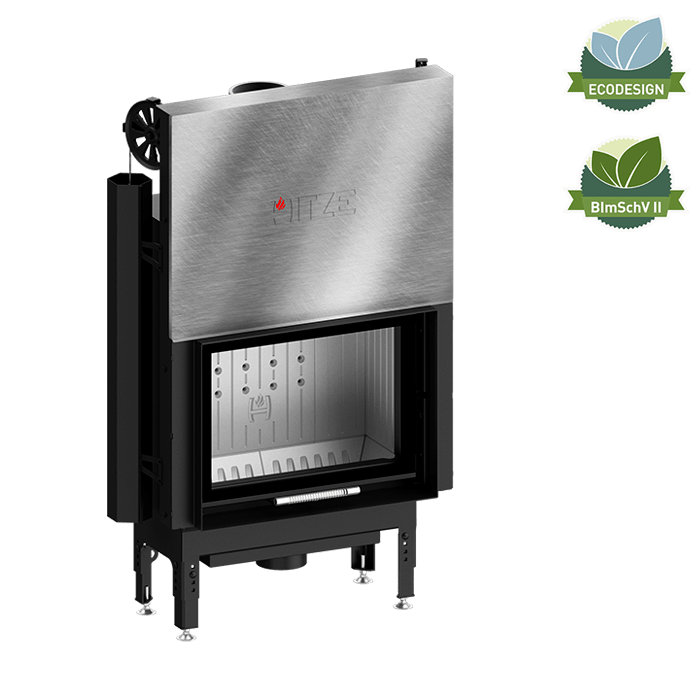 Șemineu Hitze HST59X43.G 12,2 kW Ghilotină