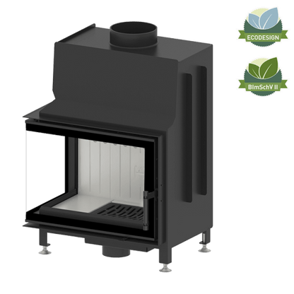 Șemineu Hitze STMA54x39.L 7,5 kW Sticlă laterală stânga