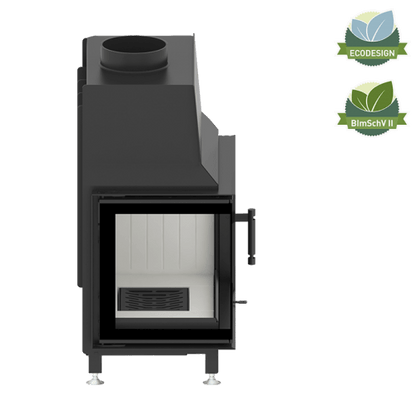 Șemineu Hitze STMA54x39.L 7,5 kW Sticlă laterală stânga