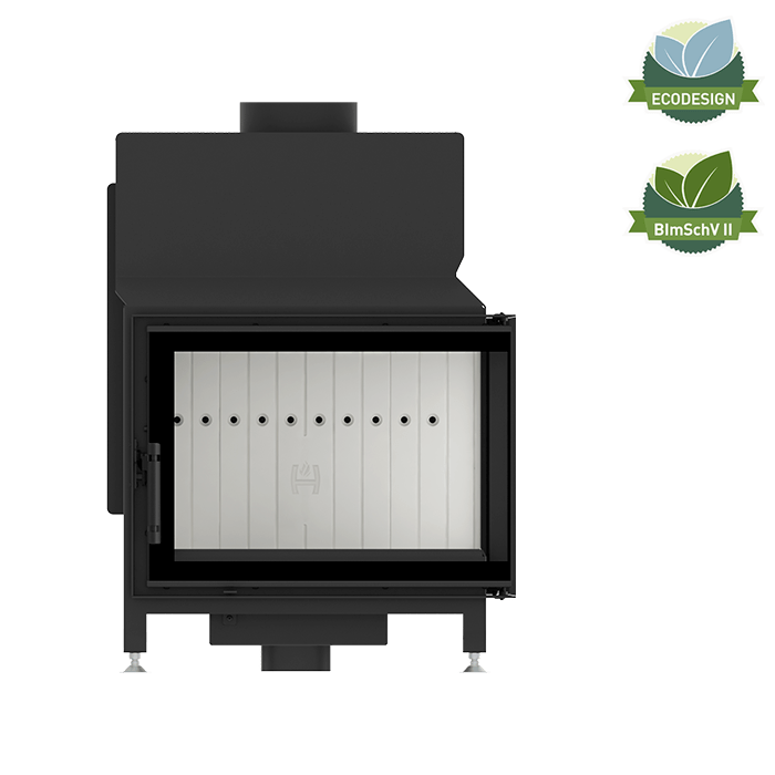 Șemineu Hitze STMA54X39.R 7,5 kW Sticlă laterală dreapta