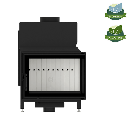 Șemineu Hitze STMA54X39.R 7,5 kW Sticlă laterală dreapta