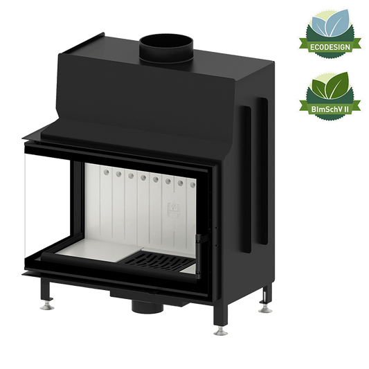 Focar Semineu 11 kW Hitze STMA68X43.L Deschidere stânga