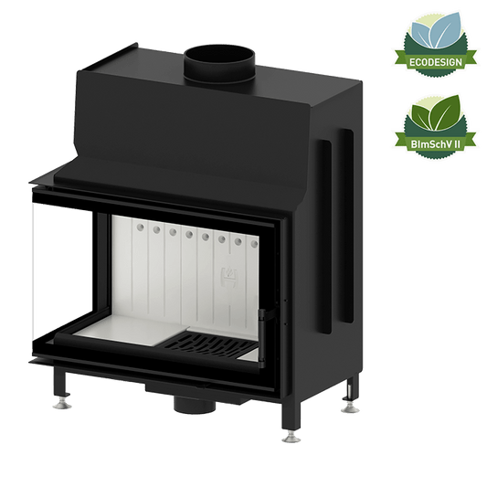 Șemineu Hitze STMA68X43.L 11 kW Sticlă laterală stânga