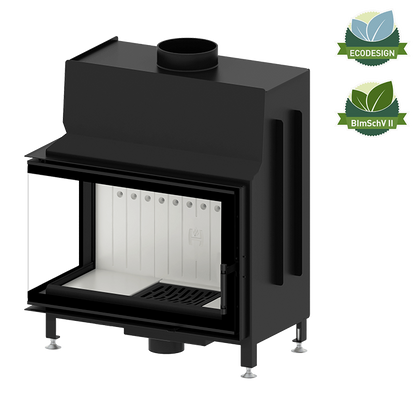 Șemineu Hitze STMA68X43.L 11 kW Sticlă laterală stânga