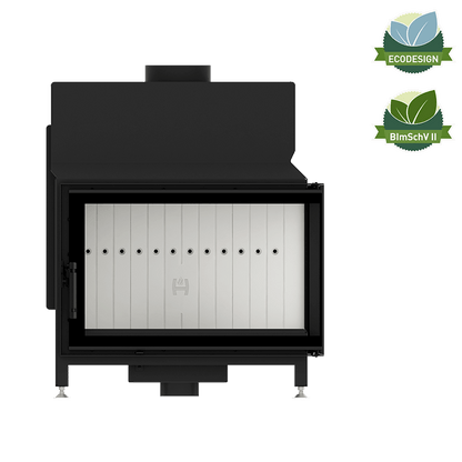 Focar Semineu 11 kW Hitze STMA68X43.R Deschidere dreapta