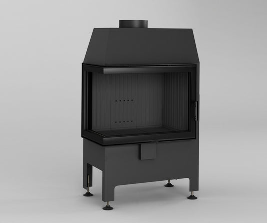 Focar Semineu Heatro 55l Negru