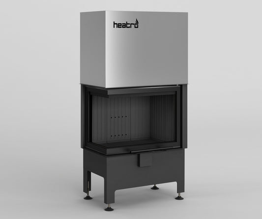 Focar semineu Heatro 55Lh Negru