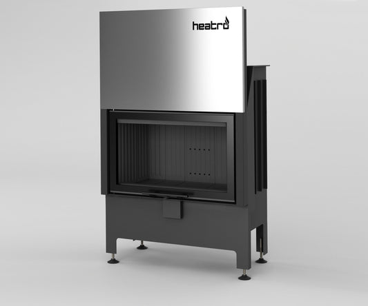 Focar semineu Heatro 69H Negru