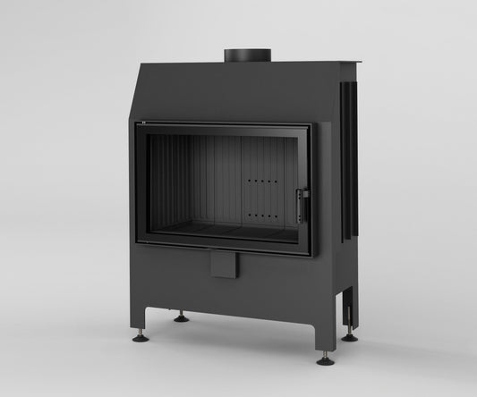 Focar semineu Heatro 69 Negru